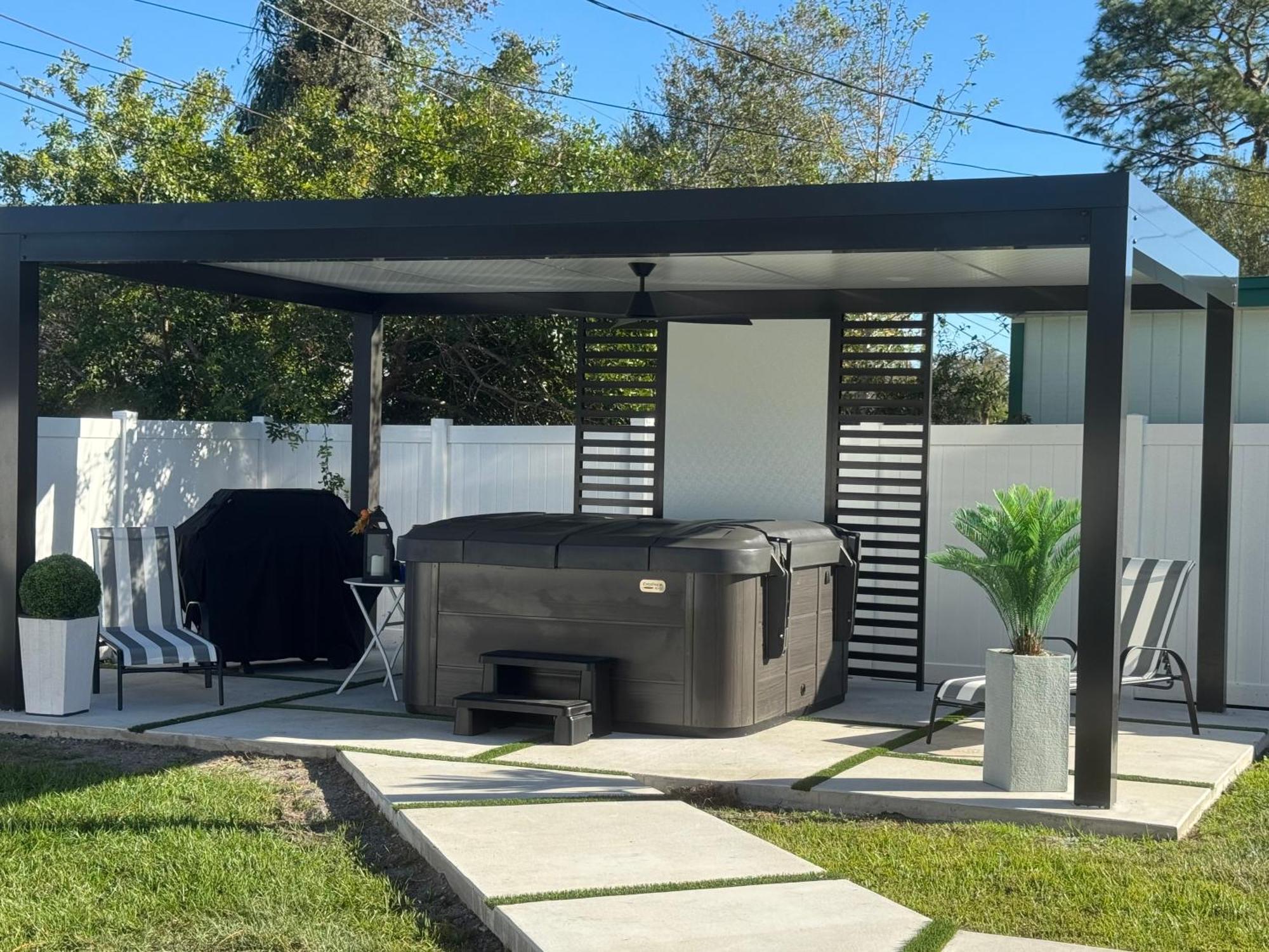 Вилла Brand New Tampa Oasis With Private Jacuzzi Retreat Лутц Экстерьер фото